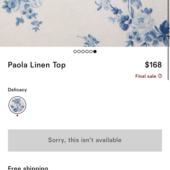 Reformation top size 12 - Picture 5 of 9